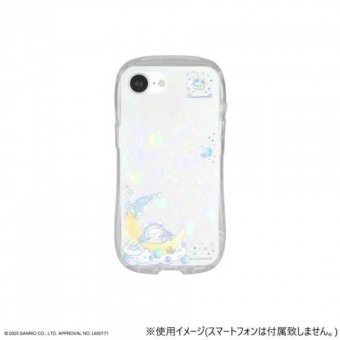 iPhone16e ケース サンリオ シナモロール クリスタル クリアケース TPU ソフトケース 透明 キラキラ インナーシート付き キャラクター スマホケース カバー ストラップホール おしゃれ かわいい サンリオ正規ライセンス品