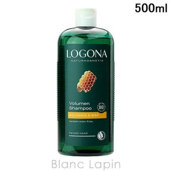 ロゴナ LOGONA ボリュームシャンプー ビール＆はちみつ 500ml
