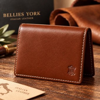 ベリーズヨーク　BELLIES YORK　カードケース　名刺入れ　BYTM1881BR　ブラウン　茶色　ベジタブルタンニン　イタリアンレザー　牛革　”エイジングを楽しむ革小物”
