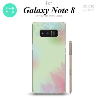 【SC01K】【スマホケース/スマホカバー】【ギャラクシー ノート8】SC01K スマホケース Galaxy Note8 SC-01K カバー ギャラクシー ノート8 ぼかし模様 緑 nk-sc01k-1591【メール便送料無料】