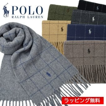 POLO RALPH LAUREN ポロ ラルフローレン マフラー 26AW PC0743 レディース メンズ ブランド マフラー リバーシブル/ストール/ブランドマフラー/ウール100%/ワンポイント/クリスマス/プレゼント/ギフト/お誕生日/成人祝い 送料無料【ラッピング無料】