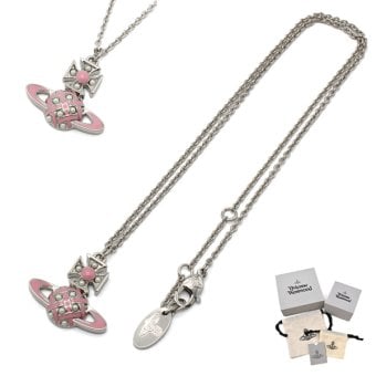 ヴィヴィアンウエストウッド VIVIENNE WESTWOOD ネックレス 630203E2-02P476 CASSIE BAS RELIEF PENDANT ペンダント プラチナム シルバー