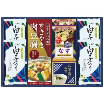 味之庵 キッコーマン＆アマノフーズ＆白子のり詰合せ 7065-30 7065-30 内祝い お祝 出産内祝い