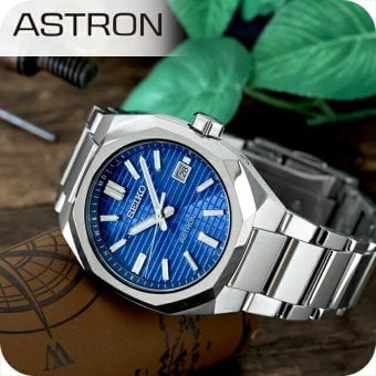 セイコー アストロン ネクスターソーラー電波 ソーラー電波 腕時計 メンズ チタン SEIKO ASTRON SBXY061 ブルー 日本製