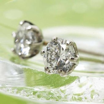ダイヤモンドピアス プラチナ PT900 計0.5ct 一粒 大粒 レディース アクセサリー ジュエリー 宝石 シンプル 上品 贈り物 プレゼント ギフト