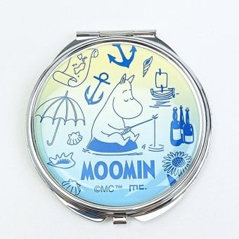 ムーミン ミラー ブルー MOOMIN SUMMER