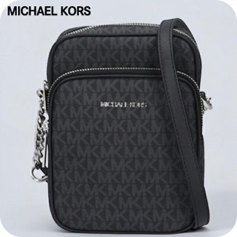 マイケルコース ショルダーバッグ レディース アウトレットブランド MICHAEL KORS ジェットセット トラベル 35F1STVC2B-BK BLACK
