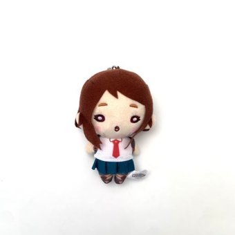 にとたん 僕のヒーローアカデミア 野外訓練  麗日お茶子 ボールチェーン付ぬいぐるみ 麗日お茶子 ボールキーチェーン ピンク
