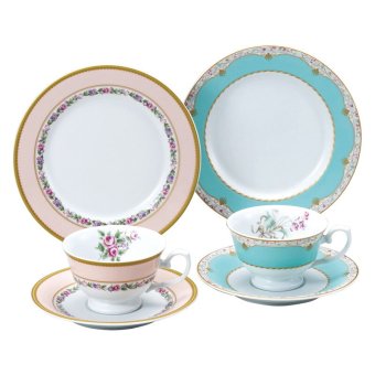 【ギフト対応無料】ナルミ フローラルブティック 6ピースティーセット (41720-33458) ※送料無料(北海道・沖縄は除く)