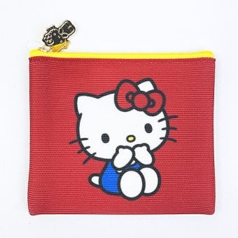 サンリオ ハローキティ フラットニットポーチ Sanrio