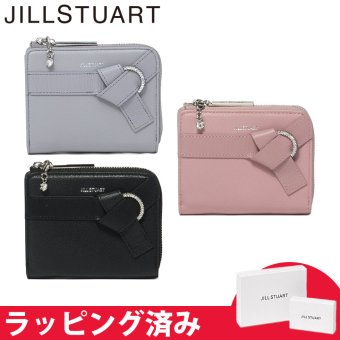 ジル スチュアート 財布 二つ折り レディース 山羊革 牛革 インプルーブ L字ファスナー ギフト JILL STUART