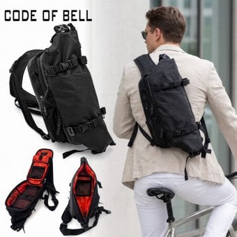 【ラッピング無料】CODE OF BELL コードオブベル X-PAK SPORT スリングバッグ ボディバッグ 拡張式 7L 11.5L X-PAC ブラック メンズ 誕生日 ギフト プレゼント