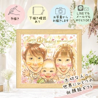 結婚記念日 贈り物 似顔絵 名入れ ギフト プレゼント 手描き 結婚記念日 結婚30周年 結婚10周年 お祝い 記念日 金婚式 周年記念 両親 お母さん お父さん 家族 夫婦 下書き確認 修正無料 名入れ 似てる そっくり 宝物 一生もの 思い出 結婚記念日 記念 感謝 メモリアルギフト 百寿祝い お祝いの品 結婚祝い 贈答品 色紙 快気祝い 節目 ブライダルギフト