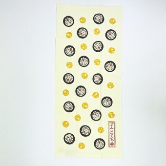 ドラえもん フェイスタオル わごころドット
