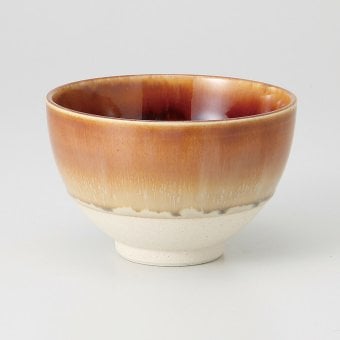 風の光丸型抹茶碗（黄昏） 陶器 美濃焼 やきものの里から、暮らしを贈ります。　ギフト 食器 セット テーブルウェア