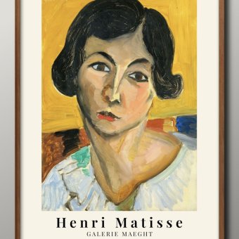 日本製 アンリ マティス マチス A3 サイズ ポスター アート おしゃれ 絵画 インテリア 北欧 イラスト マット紙 艶消し アートパネル 額 フレーム デザイン 壁掛け ギフト 新築祝い ディスプレイ  速達 送料無料