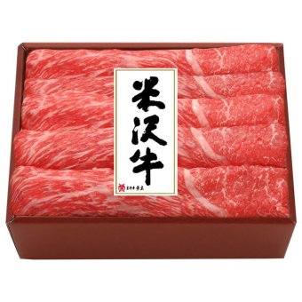 米沢牛黄木 米沢牛モモすき焼用 (YMS60) [お中元][お歳暮] ※送料無料(北海道・沖縄・離島への配送不可)