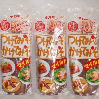万能みそだれ マイルドつけてみそかけてみそ 焙煎ごま使用 ナカモ(愛知県)400ｇ×3本