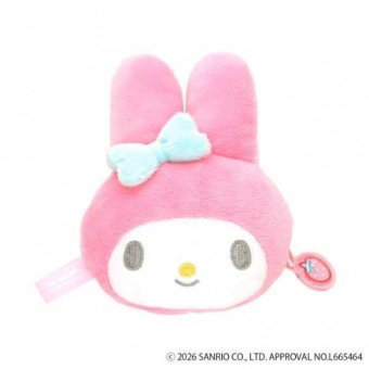 ぬいぐるみメジャー マイメロディ サンリオ メジャー 150cm 裁縫道具 おしゃれ かわいい 雑貨 キャラクター グッズ 巻き取り式 オートメジャー コンパクト 持ち運び 便利 プレゼント ギフト サンリオ正規ライセンス品