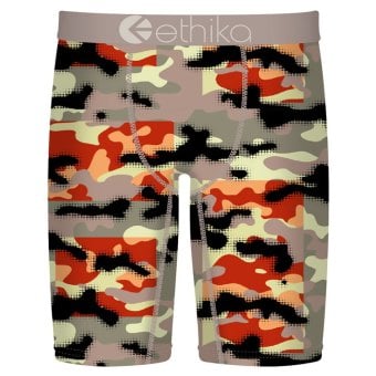 エシカ：BITLINE CAMO ボクサーパンツ (ビットライン・カモ)[ボクサーパンツ/ 男性下着/ メンズインナー/人気ブランド/おすすめギフト/誕生日プレゼント/メンズファッション]