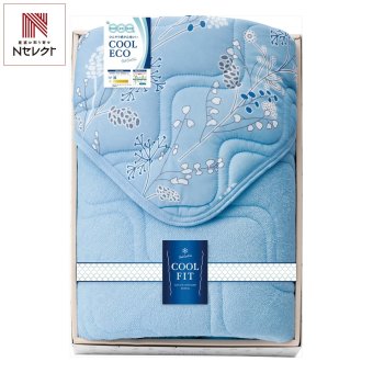接触冷感 クールフィット リバーシブル 敷パッド ギフト 冷感寝具 ウォッシャブル 夏用寝具【北海道・沖縄県・離島 配送不可】