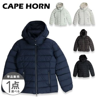 ケープホーン CAPE HORN マットステラ MATT STELLA B2560 ダウンジャケット レディース フード付き ショート丈 撥水 軽量 防寒 保温 ブランド 正規品 新品 ギフト プレゼント 人気