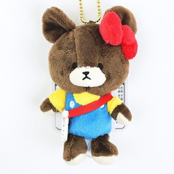 サンリオ ×くまのがっこう ジャッキー マスコット ぬいぐるみ Sanrio