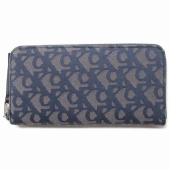 Calvin Klein カルバンクライン アウトレット サイフ オールオーバー モノグラム ロング ジップ ウォレット 長財布 4F1187G400