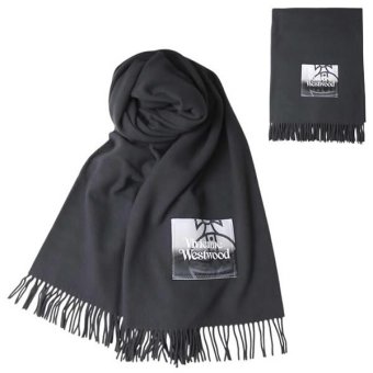 ヴィヴィアンウエストウッド VIVIENNE WESTWOOD マフラー NURIA STOLE 8103013J-W010X-P401-GRAY ユニセックス GRAY グレー