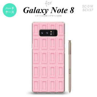 【SC01K】【スマホケース/スマホカバー】【ギャラクシー ノート8】SC01K スマホケース Galaxy Note8 SC-01K カバー ギャラクシー ノート8 イチゴチョコ  nk-sc01k-737【メール便送料無料】