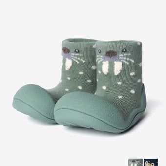 アティパス ATTIPAS Zootopia ベビーシューズ キッズ ソックスシューズ ズートピア ペンギン アシカ 出産祝い ファーストシューズ 靴 プレゼント ギフト 赤ちゃん ベビー靴 女の子 男の子