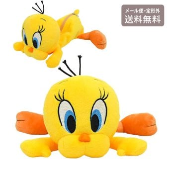  NICI ニキ ルーニー・テューンズ トゥイーティー フィギュアペンポーチ 定形外 送料無料 筆箱 ペンケース キャラクター 鳥 黄色