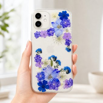 【ほぼ全機種対応スマホケース❁】押し花スマホケース NO.610（着日指定不可） iPhone/Xperia/AQUOS/Galaxy他