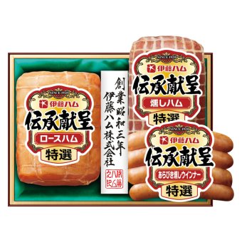 伊藤ハム 伝承献呈ギフト  ／マグロ 魚介類・水産加工品 食品 敬老の日 プレゼント ギフト お彼岸 お供え 秋 送料無料 取り寄せ グルメ 産地直送 センター スイーツ お菓子 高級 ご飯 食品 飲料 おかず つまみ おやつ