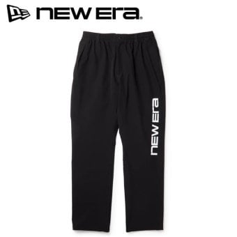 ニューエラ ゴルフ レインパンツ ブランドロゴ ブラック NEW ERA (15129457) 2026年秋冬モデル お誕生日祝い お祝い 記念品 お父さん 父の日 彼氏 男性 30代 40代 50代 60代 母の日 お母さん 還暦祝い 敬老の日 彼女 人気プレゼント プレゼント