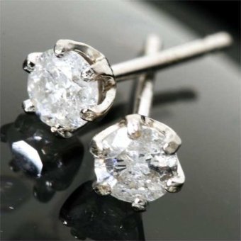 ダイヤモンドピアス プラチナ Pt900 計0.2ct 一粒 シンプル スタッドピアス レディース アクセサリー ジュエリー 誕生石 プレゼント ギフト