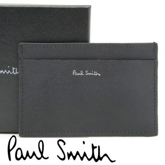 ポールスミス カードケース Paul Smith 名刺入れ カード入れ パスケース メンズ レザー ブラック ボルドー スカイブルー マルチカラー M1A-4768-WSTRGS 79 【ラッピング無料 誕生日 お祝い プレゼント ギフト 贈り物】 送料無料