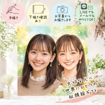 似顔絵 プレゼント 誕生日 ギフト 名入れ 贈り物 手描き 誕生日 バースデー お祝い 記念日 家族 パートナー 子供 友達 下書き確認 名入れ 修正無料 親孝行 サプライズ そっくり 宝物 記念 サプライズ バースデー 思い出 同窓会 お祝い返し カラフル 披露宴 還暦祝い オリジナル 初任給 白寿祝い 快気祝い メモリアル 二次会 感動 傘寿祝い 大人数