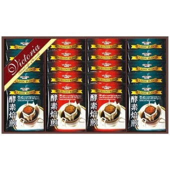 ビクトリアコーヒー 酵素焙煎ドリップコーヒーセット ND-250 ND-250 内祝い お祝 出産内祝い