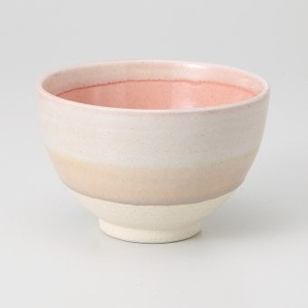 風の光丸型抹茶碗（桜雲） 陶器 美濃焼 やきものの里から、暮らしを贈ります。　ギフト 食器 セット テーブルウェア