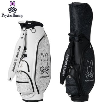 サイコバニー ゴルフ キャディバッグ カートキャディバッグ MONOTONE EDITION Psycho Bunny PBMG6BC3 お誕生日祝い お祝い 記念品 お父さん 父の日 彼氏 男性 30代 40代 50代 60代 母の日 お母さん 還暦祝い 敬老の日 彼女 人気プレゼント プレゼント