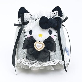 サンリオ ハローキティ ロリータ おばけ マスコット ブラック ぬいぐるみ Sanrio