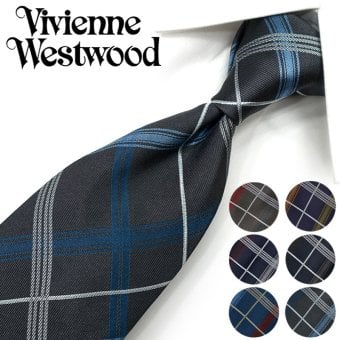 ヴィヴィアン ウエストウッド ネクタイ (8.5cm幅)  Vivienne Westwood ヴィヴィアンネクタイ  ネクタイ ブランド/クリスマス/セール 新作/バースデー/誕生日/お祝い 父の日/入社祝い/就職祝い/ラッピング/ギフト/プレゼント