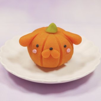 ハロウィン【パンプキンドッグ】