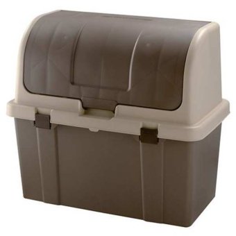 ゴミ箱 屋外 分別 ストッカー 220L 大容量 リッチェル ダストボックス ベランダ 収納庫 ゴミステーション 45L袋 4個収納 フタ付き 頑丈 プラスチック 分別ゴミ箱 おしゃれ 外置き 庭 物置