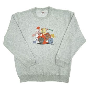 にゃんデレ クルーネックスウェット トップス アパレル 送料込み
