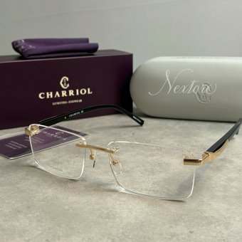 【並行輸入品】【正規品・新品】CHARRIOL シャリオール PC75112 C03 フランス製 リムレス サングラス メガネ 眼鏡 メンズ レディース 伊達メガネ ビジネス 普段使い おしゃれ プレゼント ギフト