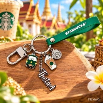 スターバックス キーホルダー タイ限定 トゥクトゥク チャーム 海外限定 スタバ グッズ キーチェーン ブランド ロゴ マスコット 雑貨 おしゃれ チャーム プレゼント 誕生日