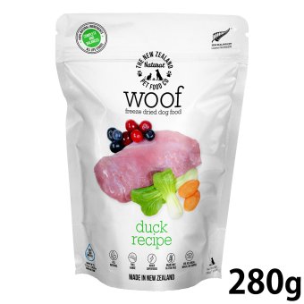 WOOF（ワフ） フリーズドライ ドッグフード ダック 280g 犬 ごはん 無添加