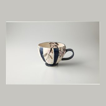 まほろば藍釉 ジャンボ手付スープ 陶器 美濃焼 やきものの里から、暮らしを贈ります。　ギフト 食器 セット テーブルウェア